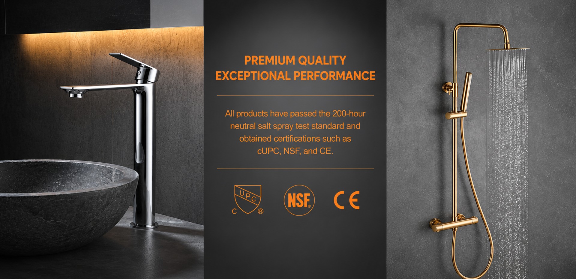 Rubinetti antiruggine certificati NSF