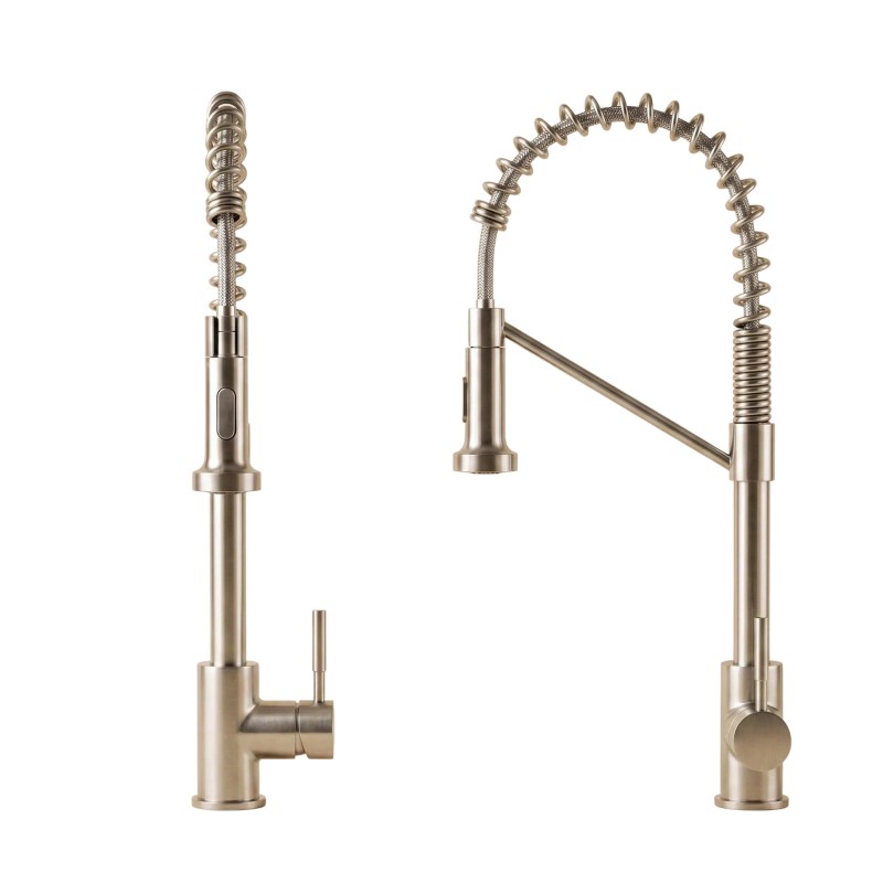 Rubinetto da cucina in ottone monocomando